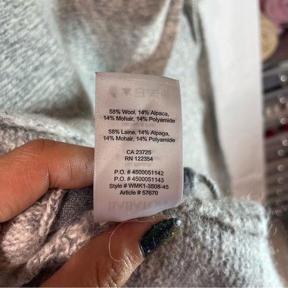 Babaton Heather Gray Open-Front Cardigan - Picture 4 of 4